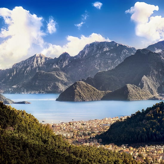 Panorama costiero di Marmaris