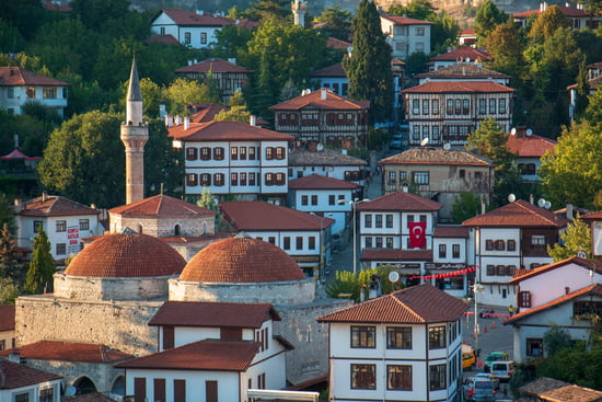 Veduta di Safranbolu in Turchia