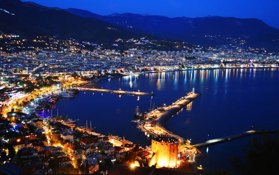 Porto di Alanya in Turchia