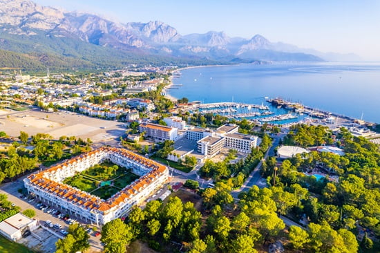Mare e costa a Kemer Antalya