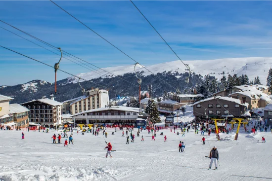 Uludağ sopra Bursa in Turchia