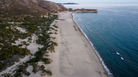 Spiaggia di Patara sulla costa licia